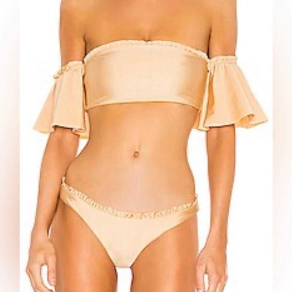 New* gold bikini